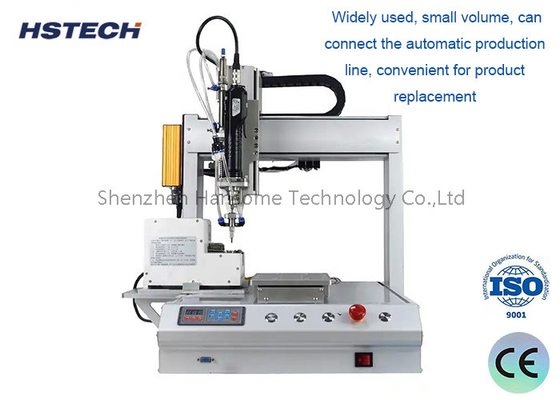 Harga yang bagus 3 Axis Desktop Screw Tightening Robot Stainless Steel Dengan Desktop Dan Operasi yang terlihat on line