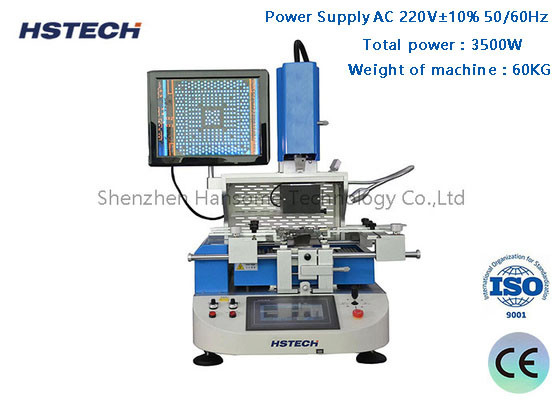Harga yang bagus Sistem Operasi Otomatis & Manual Posisi Laser MCGS Kontrol Layar Sentuh BGA Rework Station on line