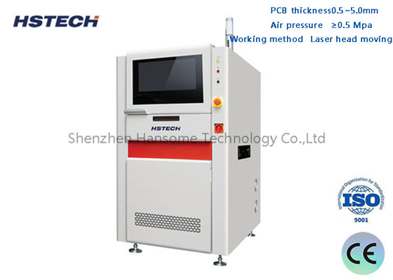 Harga yang bagus Touch Screen Inline CO2 PCB Laser Marking Machine dengan MITSUBISHI on line