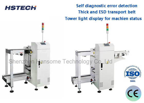 Harga yang bagus Tepat dan ESD Transport Belt Self Diagnostic Error Detection PCB Loader Unloader on line