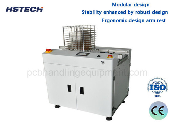 Harga yang bagus Stabilitas Ditingkatkan Dengan Desain Robust Desain Modular SMEMA Kompatibel NG PCB Reject Conveyor HS-CVN4600 on line