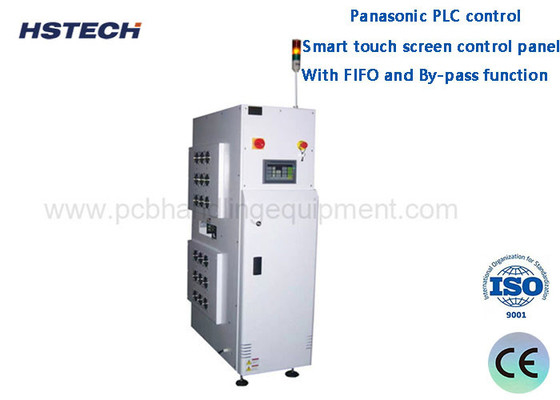 Harga yang bagus Kontrol layar sentuh Mesin Pengolahan Papan SMT PCB Kecil Dengan Fan FIFO LIFO HS-330BF on line