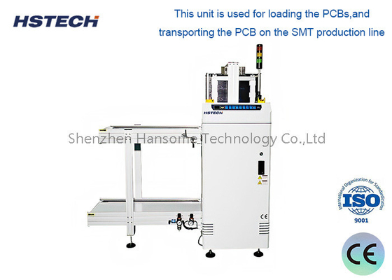Harga yang bagus SMEMA Interface Perangkat Penanganan PCB dalam warna putih dengan 2 Pcs Exhaust Port on line