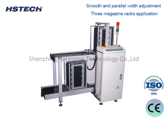 Harga yang bagus Touch Screen PLC Control System Peralatan Pengolahan PCB Unloader dengan 6 Magasin Loading Capacity on line