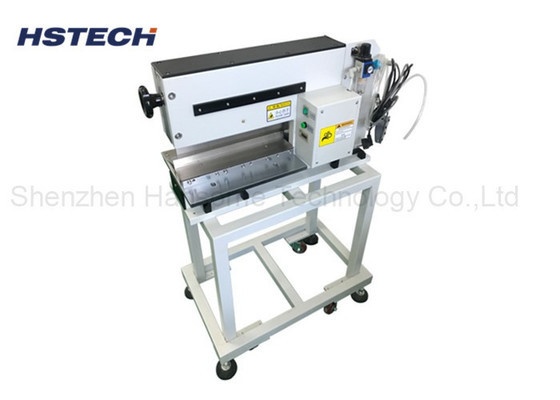 Harga yang bagus 0~ 360mm Pneumatic PCB Depanelizer dengan Guillotine Blade berkualitas tinggi on line