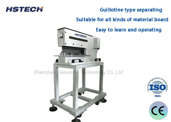 Harga yang bagus Peralatan Depaneling PCB bertenaga tinggi Mesin Depaneling PCB Pneumatik tipe pisau linier HS-310 on line