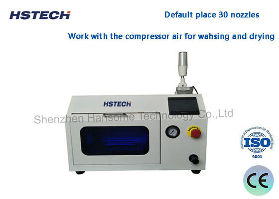 Perangkat pembersih layar sentuh SMT SMT Nozzle Mesin pembersih Max Clean 30 Nozzle HS-801