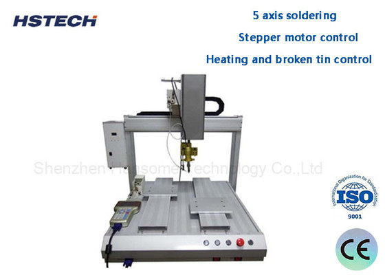 Harga yang bagus Desktop SMT Soldering Robot untuk PCB perakitan dengan rotasi sumbu HS-S331R on line