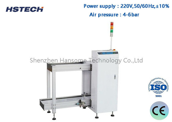 Harga yang bagus Pinggang Pengangkutan PCB Pengaturan Lebar 3 Warna Tampilan SMT Loader Majalah HS-LD330 on line