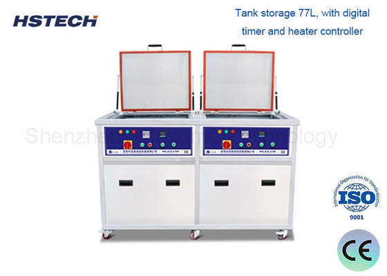 Harga yang bagus SUS stainless steel 77L Ultrasonik Mesin pembersih dengan 3000W daya pemanasan on line