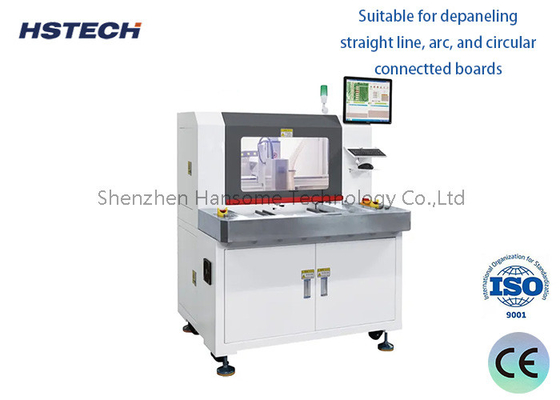 Harga yang bagus Pemrograman Visual dan CCD Alignment PCB Router Machine untuk PCB Depaneling on line