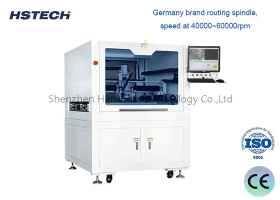 Harga yang bagus High Resolution CCD Visual Alignment PCB Router Machine Untuk Pemotongan yang Tepat on line