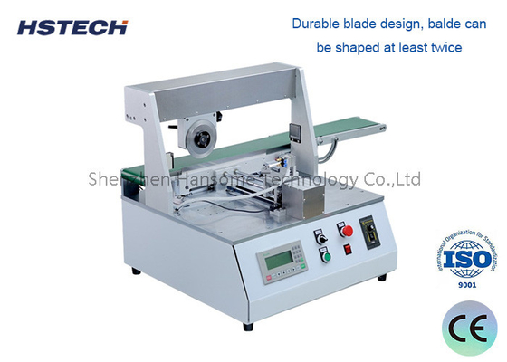 Harga yang bagus Desain Blade tahan lama Blade Miving PCB Separator V-Cut Dengan Fungsi Induksi on line