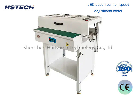 Harga yang bagus Aluminium Alloy Rail Stainless Steel Manual Hand Crank ESD Belt Peralatan Penanganan PCB on line