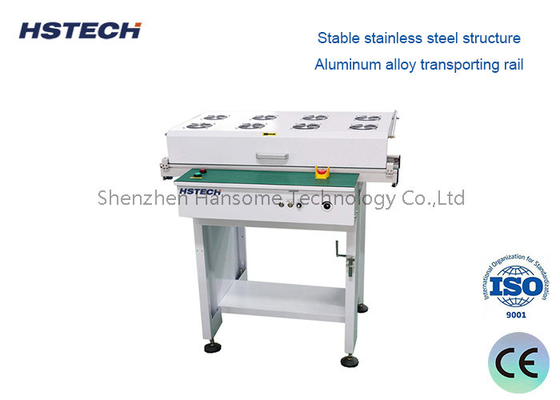 Harga yang bagus PCB Handling Conveyor Max 390mm PCB Lebar Hand Crand Adjustable Conveyor on line