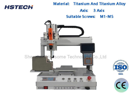 Harga yang bagus Step Motor Photoelectric Switch Screw Locking / Fastening Machine Dengan 3 Axis HS-SL331 on line