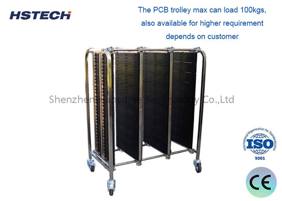 Harga yang bagus Peralatan penanganan PCB ESD dengan 3 lapisan dan kapasitas 300 pcs on line