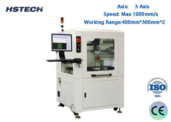 Harga yang bagus 3 Axis Visual Glue Dispensing Machine dengan Windows Operasi dan Kecepatan 1000mm/s on line