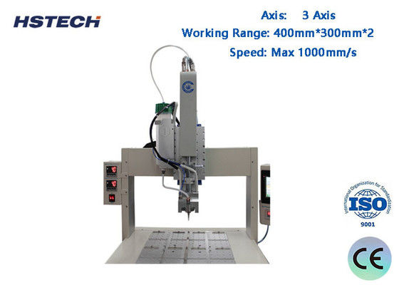 Mesin stainless steel body PC Control 3 Axis Visual Dispensing Machine HS-VD331