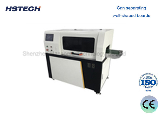 Harga yang bagus 300kW PCB Depaneling Router Dengan PLC Dan Kontrol Layar Sentuh CAB Pisah Blade on line