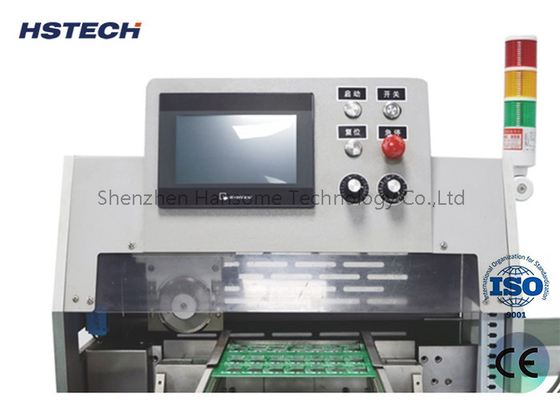 Harga yang bagus PLC Control Auto Feeding PCB Separator dengan ESD Transporting Belt on line