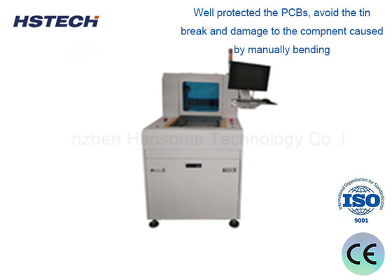 Harga yang bagus Single Platform Ukuran Kecil Rat Bite Otomatis PCB Depaneling Routing Machine on line