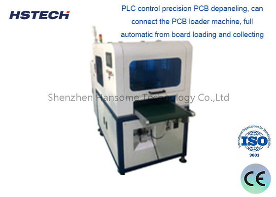 Harga yang bagus Ultra Low Cutting Force Stress Full Automatic V-cut Separating dengan SMEMA Single on line