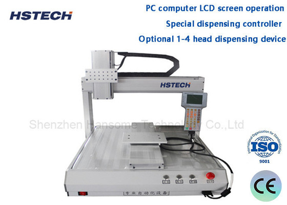 Harga yang bagus Touch Screen 4Axis Glue Dispensing Machine Opsional 1-4 Head Dispensing Device on line