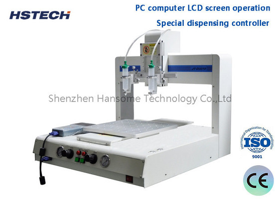Harga yang bagus Max 300mm/s 4 sumbu Mesin Dispensing lem dengan step motor + Timing Belt on line