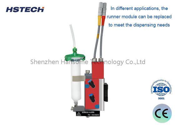 Harga yang bagus Klep Dispensing HS-YD-880S Mendukung 485 Komunikasi Desain Modular Klep Injektor Piezo on line