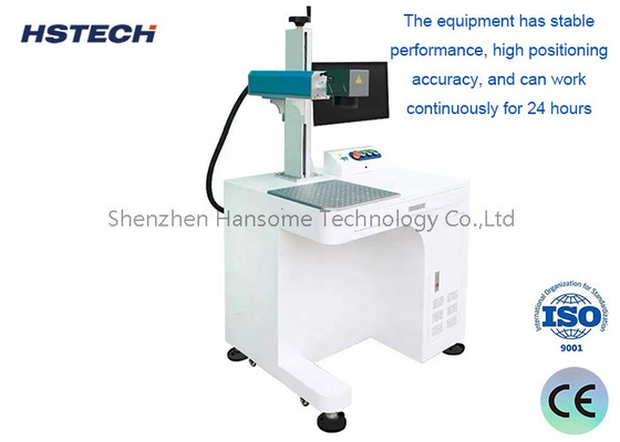 Harga yang bagus Schneider Air Cooling UV Laser Marking Machine untuk perakitan elektronik on line