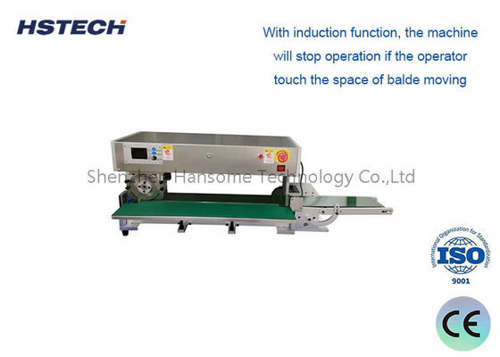 Harga yang bagus Pemotong pemisah PCB 400mm yang dapat disesuaikan dengan fungsi induksi on line