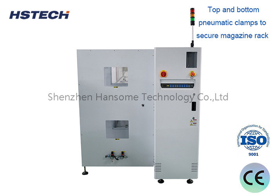Harga yang bagus Disertakan tombol kontrol SMEMA sinyal mesin penanganan PCB loader on line