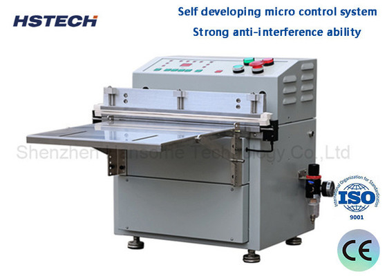 Harga yang bagus Kontrol yang akurat Mengembangkan diri Sistem kontrol mikro Eksternal Desktop Vacuum Packer on line