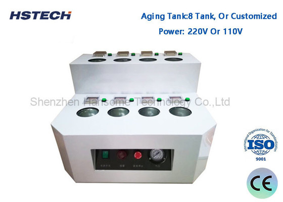 Harga yang bagus 8 Tangki Solder Paste Thawing Equipment PLC Control untuk botol ukuran standar on line