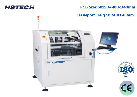 Harga yang bagus GKG SMT Stencil Printer Machine Windows Operasi Menara Cahaya 0.01mm Keakuratan Printer Stencil Otomatis on line