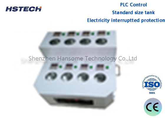 Harga yang bagus Kontrol PLC Ukuran standar Tangki Listrik Terputus Perlindungan Solder Paste mesin pencairan on line