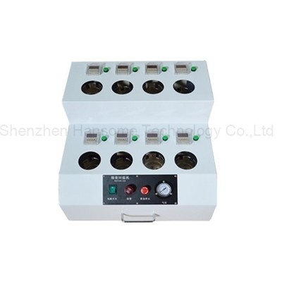 Harga yang bagus LED Touch Screen 8 Tangki Solder Paste Machine Pemanasan Timer untuk perakitan elektronik on line