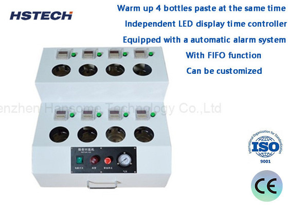 Harga yang bagus LED Display Independent Time Controller FIFO Fungsi 8 Tangki Solder Paste Panas Up Timer on line