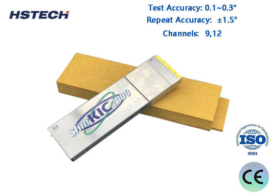 Harga yang bagus SMT Reflow Oven Temperature Profiler Test KIC Akurasi Ulang Tinggi Baterai Alkali 9V on line