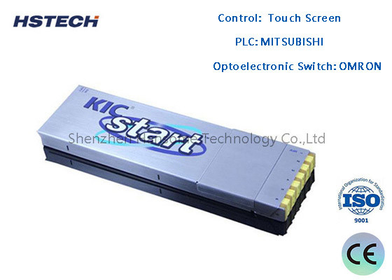 Harga yang bagus Perangkat Lunak Operasi Terpandu Fungsi Mulai dan Hentikan Intelligent KIC Mulai Reflow Oven Thermal Profiler on line