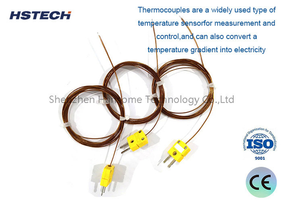 Harga yang bagus Termokopel dengan konektor TD Plugs SR Tipe Keramik Plastik untuk suhu penggunaan 0-1800°C on line