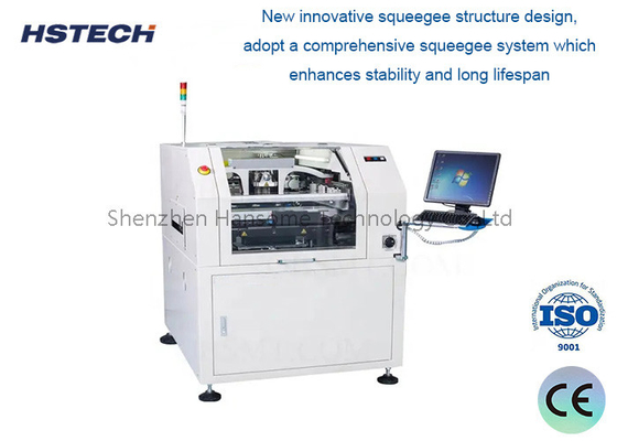 Harga yang bagus Printer paste solder SMT dengan dua kepala cetak bermotor independen on line