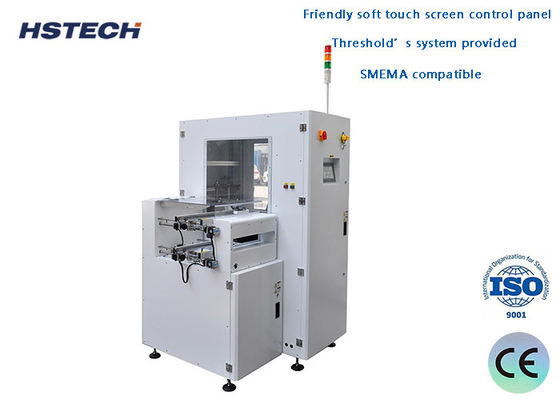 Harga yang bagus Perangkat Pengolahan PCB Buffer Sinyal Vertikal SMEMA Dengan Pengecekan Ganda PCB NG on line