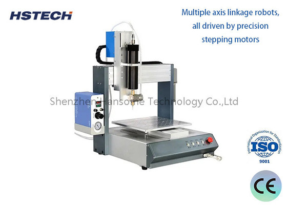 Harga yang bagus Benchtop Automatic Soldering Robot dengan ujung soldering ganda untuk pengolahan besi/tin on line