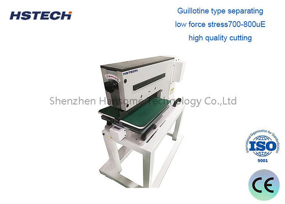 Harga yang bagus Mesin Pemisah PCB Gunting Pneumatik Otomatis Mesin Depaneling PCB Kaku untuk Produksi SMT On line