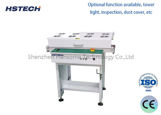 Harga yang bagus LED tombol kontrol ketebalan Stabil stainless steel aluminium paduan Transporting Rail SMT Conveyor on line