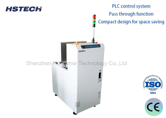 Harga yang bagus Tiga Warna Menara Cahaya Bare Board Destacker Dengan Panasonic PLC Control Untuk SMT Line on line