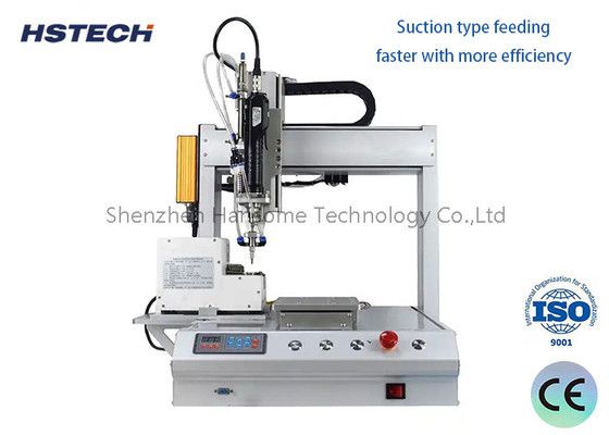 Harga yang bagus Tipe Penyedutan Menghadapi Multiple Screw Bins In Suction Mode Array Regional Replication Desktop Screw Tightening Robot on line