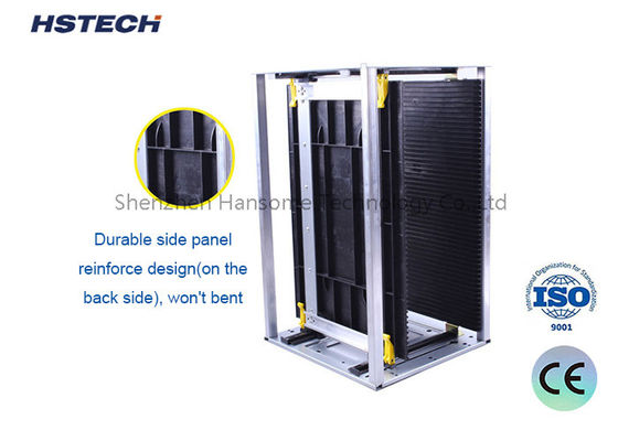 Harga yang bagus Metal ESD Antistatic SMT PCB Magazine Rack Untuk SMT Assembly PCB Storage On line